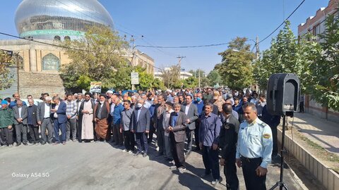 تصاویر راهپیمایی جمعه نصر در نورآباد