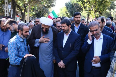 تصاویر / راهپیمایی «بشارت نصر» در همدان