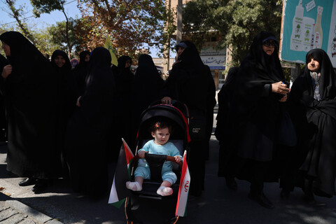 تصاویر / راهپیمایی «بشارت نصر» در همدان