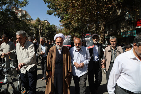 تصاویر / راهپیمایی «بشارت نصر» در همدان