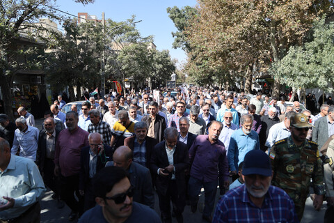 تصاویر / راهپیمایی «بشارت نصر» در همدان