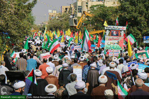 قم المقدسہ کے عوام و علماء کا غزہ کے مظلوموں سے اظہارِ یکجہتی، فلسطین کے حق میں فلک شگاف نعرے