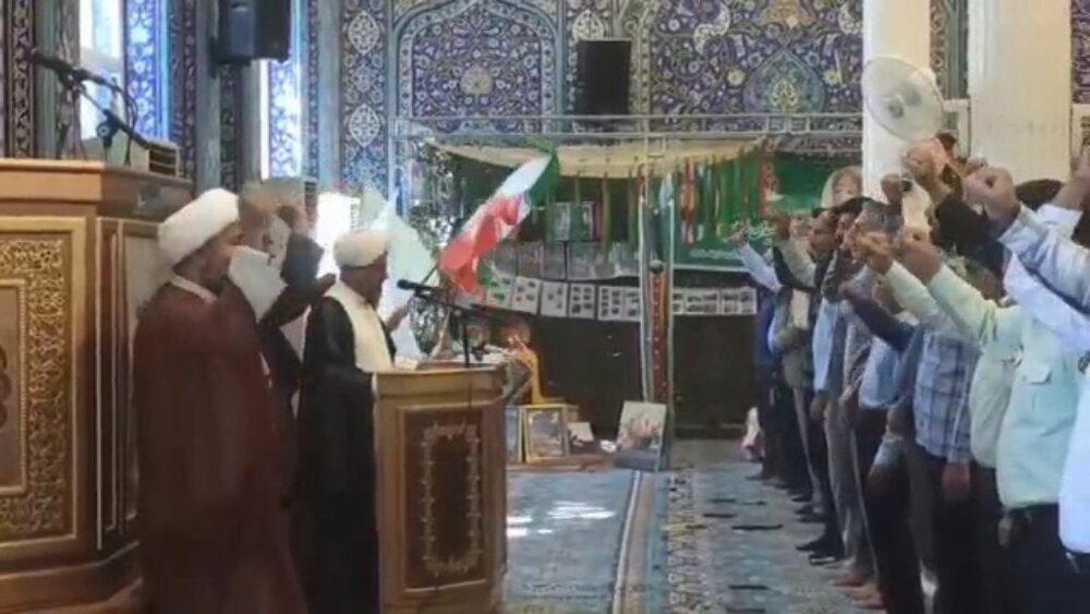 فیلم| جمعه نصر در خارگ