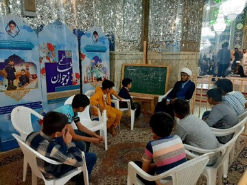 «یک فنجان نوجوانی» در حرم مطهر حضرت معصومه(س)