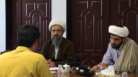 تصاویر| مصاحبه مستعدین برتر حوزه علمیه بیرجند