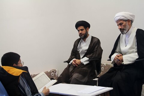 تصاویر| مصاحبه مستعدین برتر حوزه علمیه بیرجند