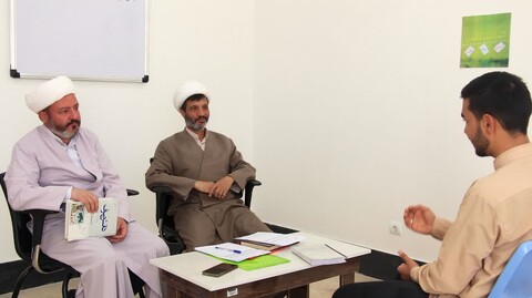 تصاویر| مصاحبه مستعدین برتر حوزه علمیه بیرجند