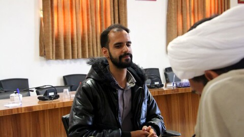 تصاویر| مصاحبه مستعدین برتر حوزه علمیه بیرجند