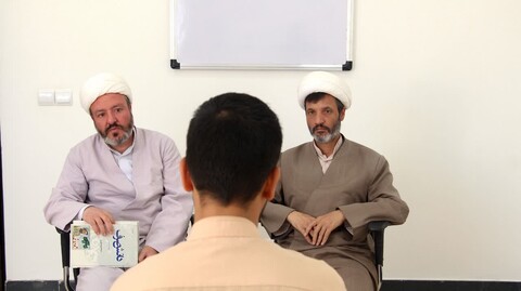 تصاویر| مصاحبه مستعدین برتر حوزه علمیه بیرجند