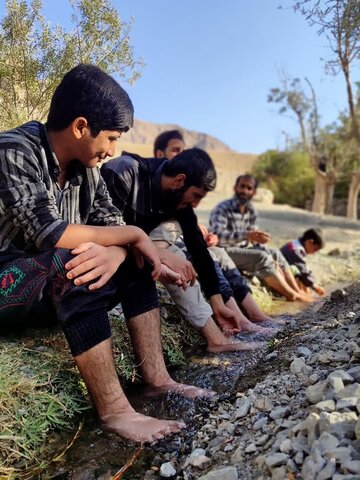 تصاویر/ کوهنوردی طلاب مدرسه علمیه آیت‌الله مدنی کاشانی(ره)