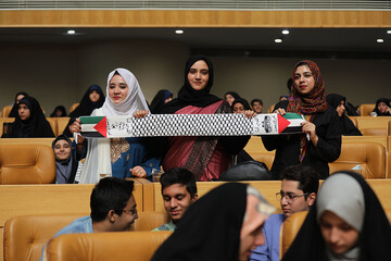 تصاویر/ هشتمین اجلاس بین‌المللی همبستگی با کودکان و نوجوانان فلسطینی