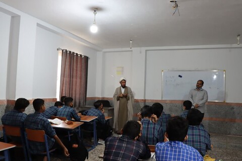 تصاویر/ دیدار صمیمی امام جمعه عالیشهر با دانش آموزان