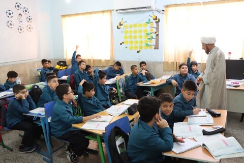 تصاویر/ دیدار صمیمی امام جمعه عالیشهر با دانش آموزان