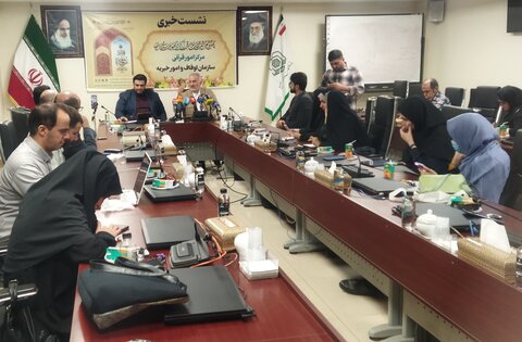 تصاویر/ نشست خبری چهل و هشتمین دوره مسابقات سراسری قرآن کریم جمهوری اسلامی ایران