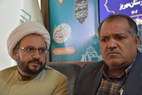 تصاویر/ برگزاری دومین جلسه رصد اجرای نیت موقوفات شهرستان های بافق و مهریز