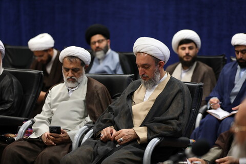 تصاویر/ جلسه شورای معاونین مرکز مدیریت حوزه‌های علمیه