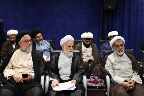 تصاویر/ جلسه شورای معاونین مرکز مدیریت حوزه‌های علمیه