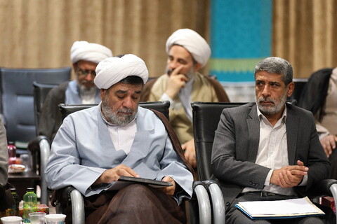 تصاویر/ جلسه شورای معاونین مرکز مدیریت حوزه‌های علمیه