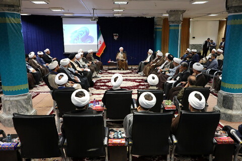 تصاویر/ جلسه شورای معاونین مرکز مدیریت حوزه‌های علمیه