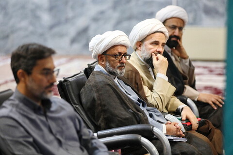 تصاویر/ جلسه شورای معاونین مرکز مدیریت حوزه‌های علمیه