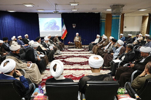 تصاویر/ جلسه شورای معاونین مرکز مدیریت حوزه‌های علمیه