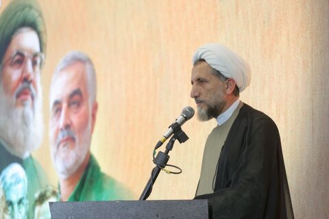 تصاویر / مراسم سالگرد شهادت رهبران جبهه مقاومت در قزوین برگزار شد