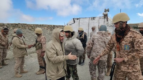 تصاویر / بازدید فرمانده سپاه استان ،استاندار ومسئول نمایندگی ولی فقیه در سپاه از مناطق صفر مرزی کشور