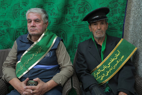 عکس/ مراسم غبارروبی امامزاده موسی مبرقع(ع)باحضور آیت الله اراکی