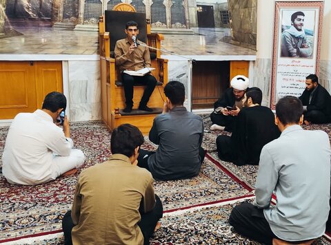 تصاویر برگزاری برنامه های تهذیبی در مدرسه علمیه ولیعصر(عج) بروجرد