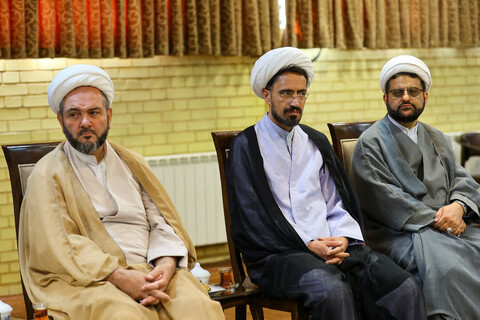 تصاویر | دیدار ارشد نظامی و هماهنگ کننده عقیدتی سیاسی های منطقه آذربایجان شرقی و اردبیل با نماینده ولی فقیه در استان آذربایجان شرقی