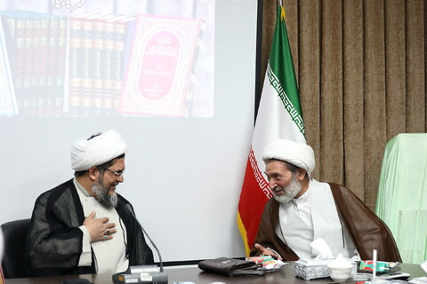 تصاویر/ آیین رونمایی از آثار حجت الاسلام والمسلمین محمد هادی مفتح