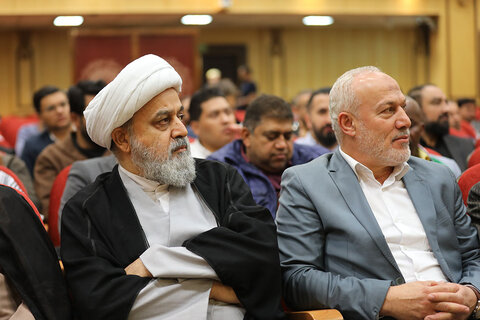 تصاویر/ نشست دبیرکل مجمع تقریب با میهمانان کنفرانس همبستگی با کودکان و نوجوانان فلسطینی