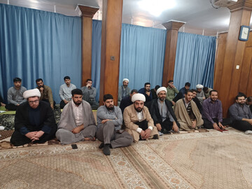 تصاویر/ جلسه اخلاق طلاب مدرسه علمیه آیت الله نمازی خوی