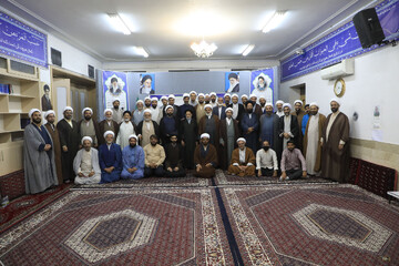 تصاویر/ دیدار جمعی از طلاب شاغل در ادارات شهرستان بیرجند