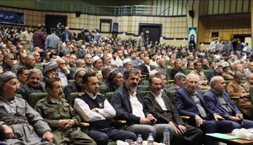 تصاویر/ اجلاسیه سرداران و ۷۷۵ شهید شهرستان مهاباد