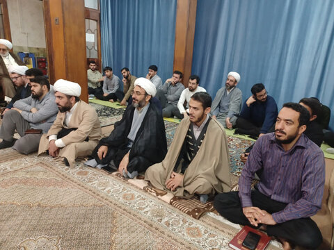 تصاویر/ جلسه اخلاق طلاب مدرسه علمیه آیت الله نمازی خوی