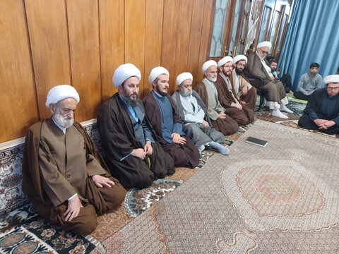 تصاویر/ جلسه اخلاق طلاب مدرسه علمیه آیت الله نمازی خوی