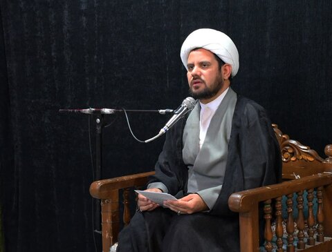 تصاویر/ مراسم هیئت هفتگی طلاب مدرسه علمیه تکاب