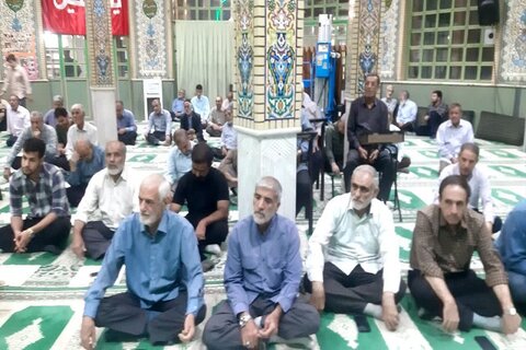 تصاویر/ مراسم معارفه امام جماعت جدید مسجد حضرت سلمان فارسی(ع) کرمانشاه