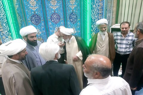 تصاویر/ مراسم معارفه امام جماعت جدید مسجد حضرت سلمان فارسی(ع) کرمانشاه