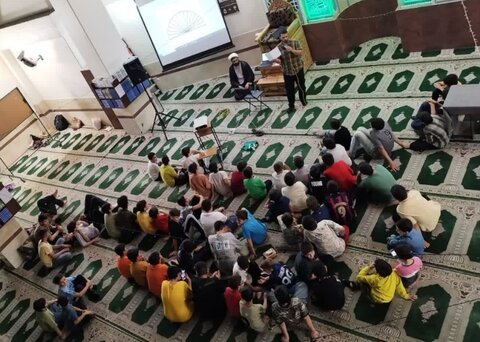 تصاویر/ مسجدی برقرار در شهرک اکباتان