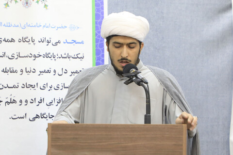 دیدار جمعی از طلاب شاغل در ادارات شهرستان بیرجند