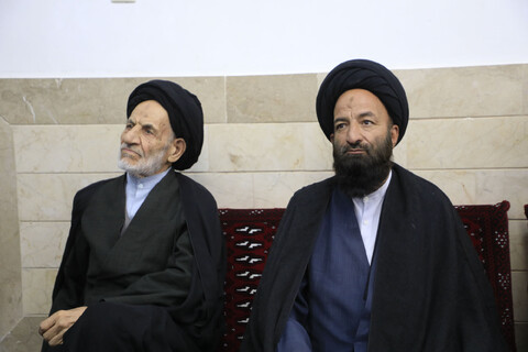 دیدار جمعی از طلاب شاغل در ادارات شهرستان بیرجند