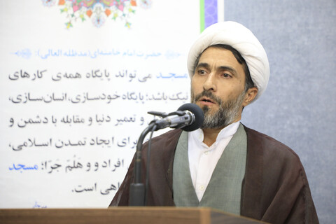 دیدار جمعی از طلاب شاغل در ادارات شهرستان بیرجند