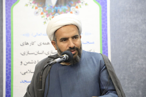 دیدار جمعی از طلاب شاغل در ادارات شهرستان بیرجند