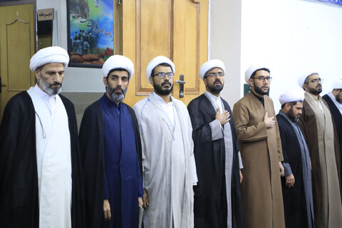 دیدار جمعی از طلاب شاغل در ادارات شهرستان بیرجند