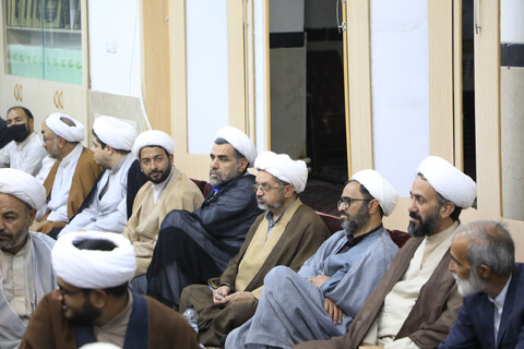 دیدار جمعی از طلاب شاغل در ادارات شهرستان بیرجند