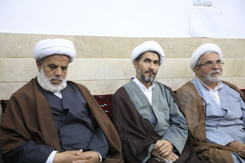 دیدار جمعی از طلاب شاغل در ادارات شهرستان بیرجند