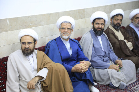 دیدار جمعی از طلاب شاغل در ادارات شهرستان بیرجند