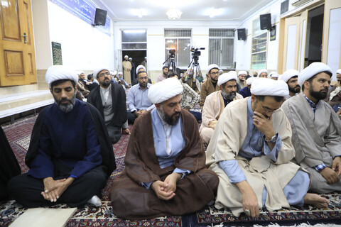 دیدار جمعی از طلاب شاغل در ادارات شهرستان بیرجند